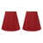 Red Unpleated