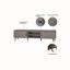 Crédence de rangement l 70,9 po Twan