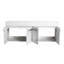 Meuble-lavabo mural 60 po avec lavabo, lavabo à double rebord épais en résine-1438604397