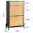 Rattan Shoe Cabinet