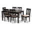 6 - Person Four Leg Dining Set-1182895786-1182895790