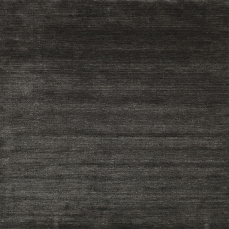 Tapis contemporain noir, Carré 4 pi