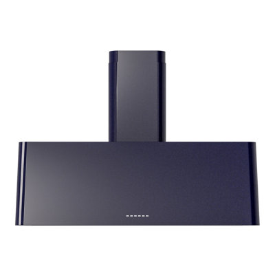 ILVE Nostalgie II Series 60 in. Wall Mount Range Hood with 850 CFM Airflow (Midnight Blue)
