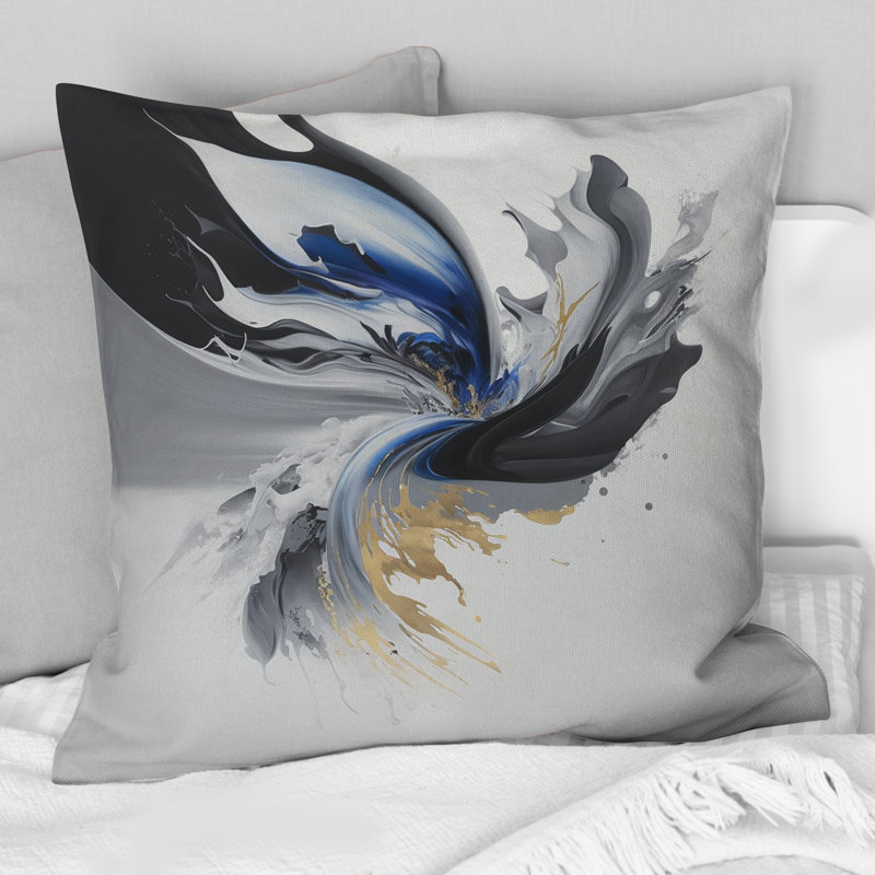 Coussin Bright Bright Smooth Abstract III - Abstract Modern