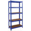 70cm W Metal Height -Adjustable Shelving Unit-20765537