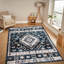 Tapis lavable antidérapant rétro Bohemian-1194637398