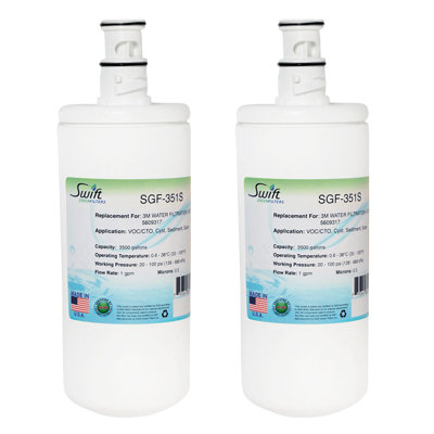 Swift Green Filters SGF-351S Compatible Commercial Water Filter for HC351-S, 5609317 Made in USA -2 pack.