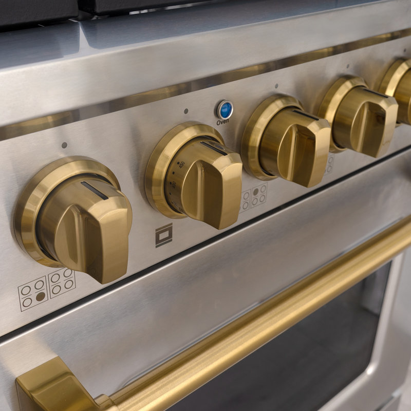 Akicon 48" 6.7 Cubic Feet Natural Gas Convection Range