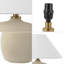 Lampe de table DEL minimaliste scandinave en fer / résine 18,25 po Delphi-1334829950