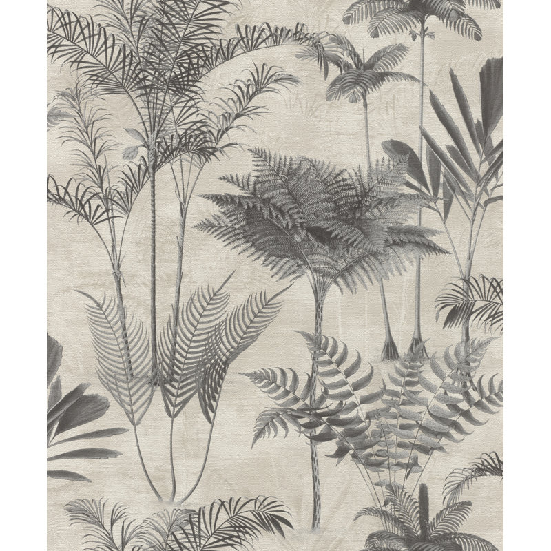 Kinabalu  Blue Rainforest Wallpaper, Grey