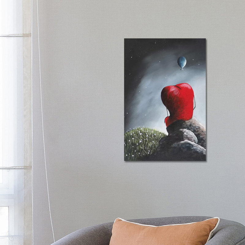 For You My Love by Moonlight Art Parlour - Print on Canvas, 66.04 cm H x 45.72 cm W x 1.91 cm D, Wrapped Canvas
