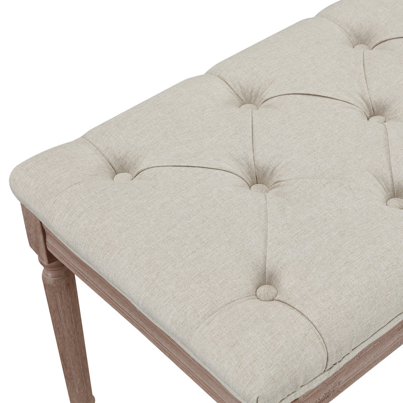 Colin Polyester Upholstered Bench