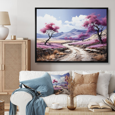 " Purple Road Endless Journey II "