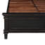 Trento Queen Bed in Distressed Black-53506682