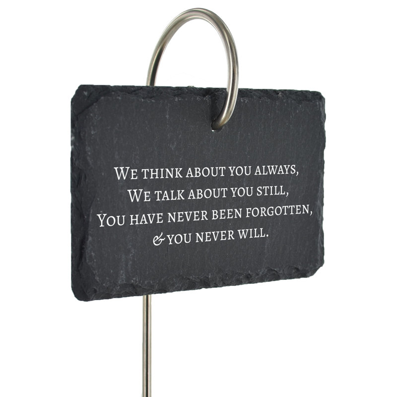 Laureano Stone Memorial Plaque