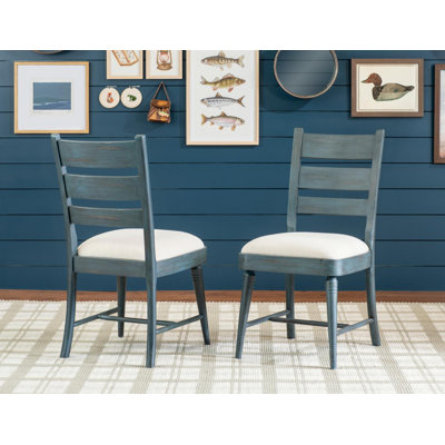 Chaise d'appoint rembourrée en panneau de fibres à densité moyenne 19 po Lake House