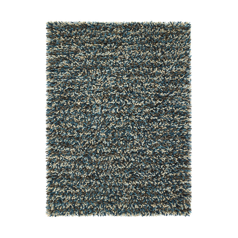 Fatululik Wool Hand Woven Shag Area Rug, Rectangle 80 x 150cm