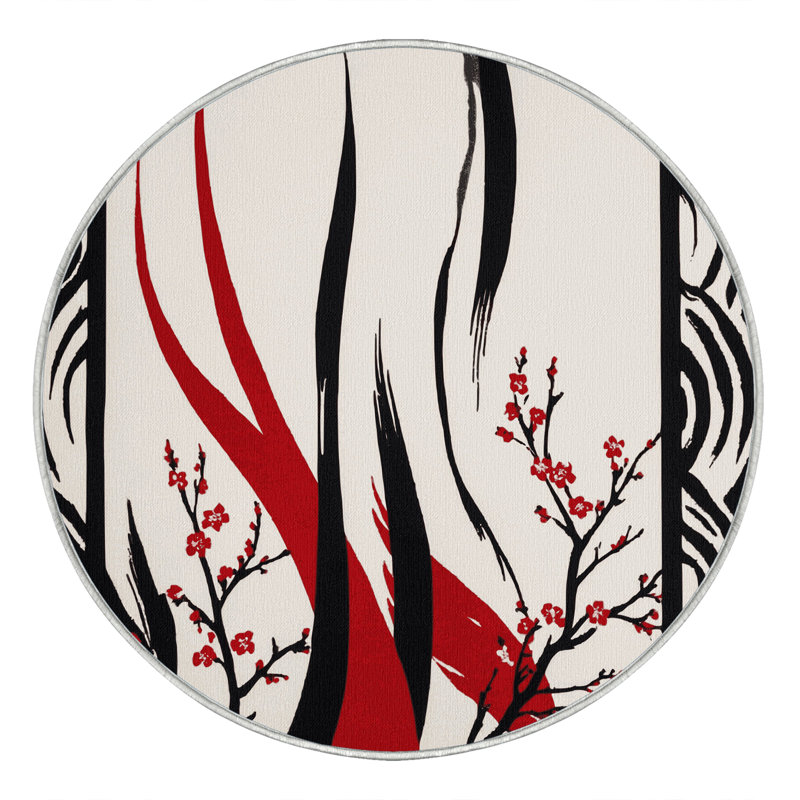 Red Dawn Rug, Round 8'