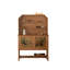 Armoire à thé de style médiéval