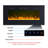 Pacific Heat Black Electric Fireplace-27793397