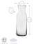 Bormioli Rocco Aquaria Glass Carafes