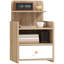 Bevus 40cm W Particle Board / Chipboard Bedside Table