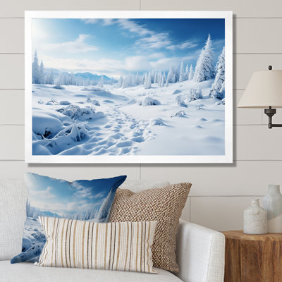 «Winter Snow Wonderland» sur toile