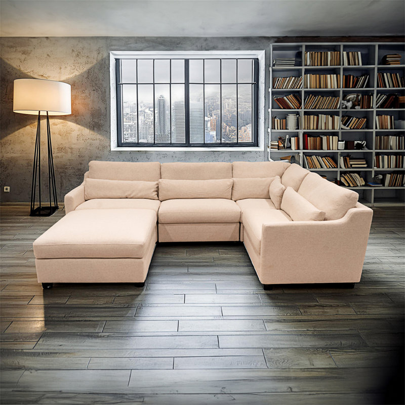 Canapé modulaire 5 pièces Hampshire Unbleached