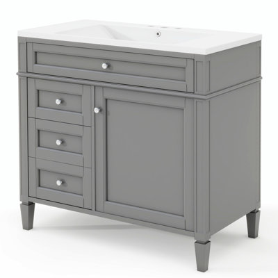 Ensemble de meuble-lavabo simple 36 po avec comptoir Sabaha