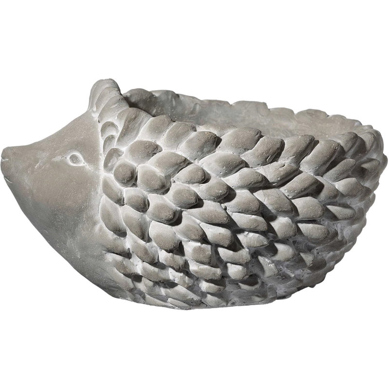 Derwin Statue Planter, 4.25" H x 6" W x 7.75" D, Natural