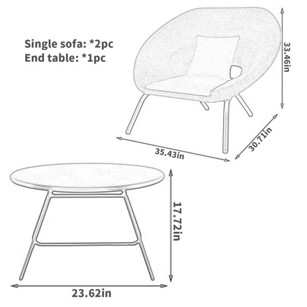 Dimensions du produit