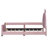Twin Size Upholstered Daybed With Rabbit Ear Shaped Headboard, Pink-1202911242