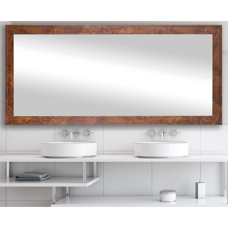Miroir de salle de bain Hinatea, 39 po x 78 po