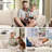 Dayman 103.9"W Modular Corduroy LAF RAF Sectional, Sofa Couch, 3 Seater-1135979575