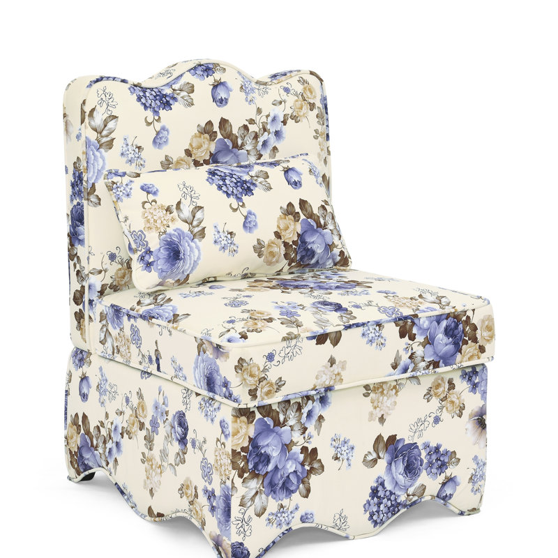 Chaise de salle à manger en flanelle - bleu, siège confortable et, non, coussin de dossier bleu, fauteuil confortable, coussin assorti