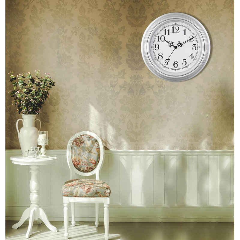 Wall Clock, Silver