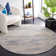 Laureldale Hand Woven Wool/Cotton Abstract Rug in Navy/White