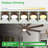 66 Inch Large Ceiling Fan with Light, Modern 8-Blade Walnut and Wood Grain Indoor Outdoor Fans with Remote App Control Dimmable Light, Quiet DC Motor Reversible 6 Speed Timer-652494708-652494713-652494718