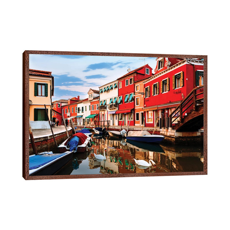 Burano Sicily Italy, Brown, 45.72 cm H x 66.04 cm W