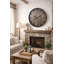 Horloge murale ronde Hawthorne 29,5 pouces