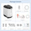 Adjustable 1-8L Home Oxygen Machine with Accessories-Home Use Smart Controls Household Oxygen-generator Device 33%-93%
