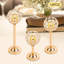 Paquet de 12 bougeoirs en cristal-1218757095