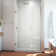 Unidoor Plus 37" W x 72" H Pivot Frameless Shower Door with ClearMax™ Technology