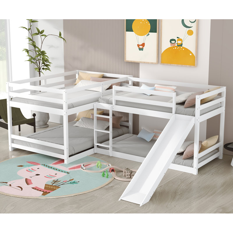 Guptill Kids Bunk Bed, White