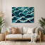 Art mural en métal Coastal Wave-919868023