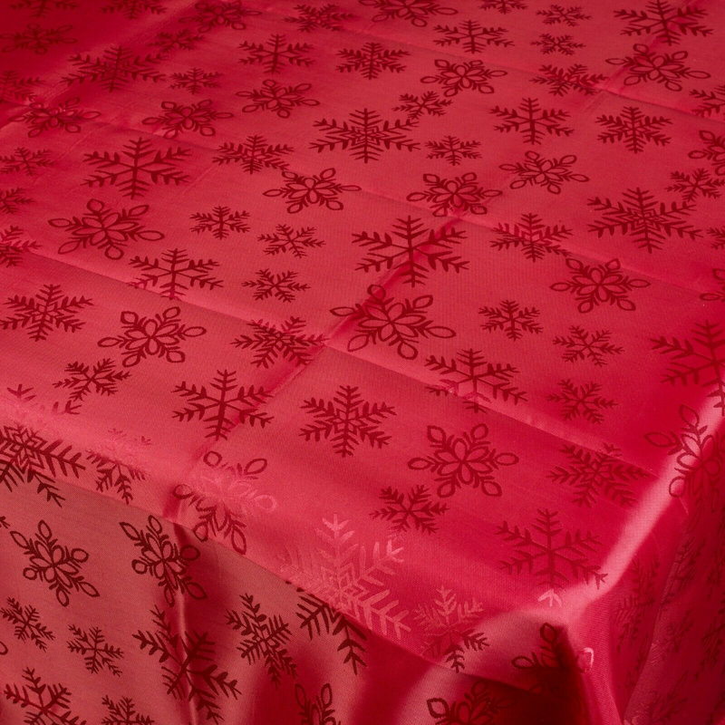 Piedmont Snowflake Design Tablecloth