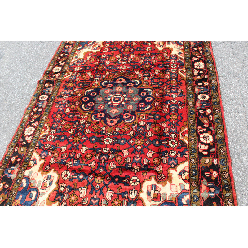 Tapis oriental rouge 4X7