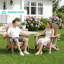 Ensemble de chaises pliantes pour 4 personnes Adirondack-1375324145