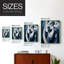 WOMEN Series L - reproduction encadrée de qualité supérieure - prête à être accrochée - aucun clou requis-771360448-771360471