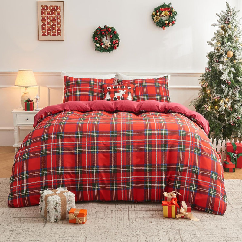 Housse de couette simple Gogreen Luxury, Housse de couette simple + 2 taies d'oreiller stan